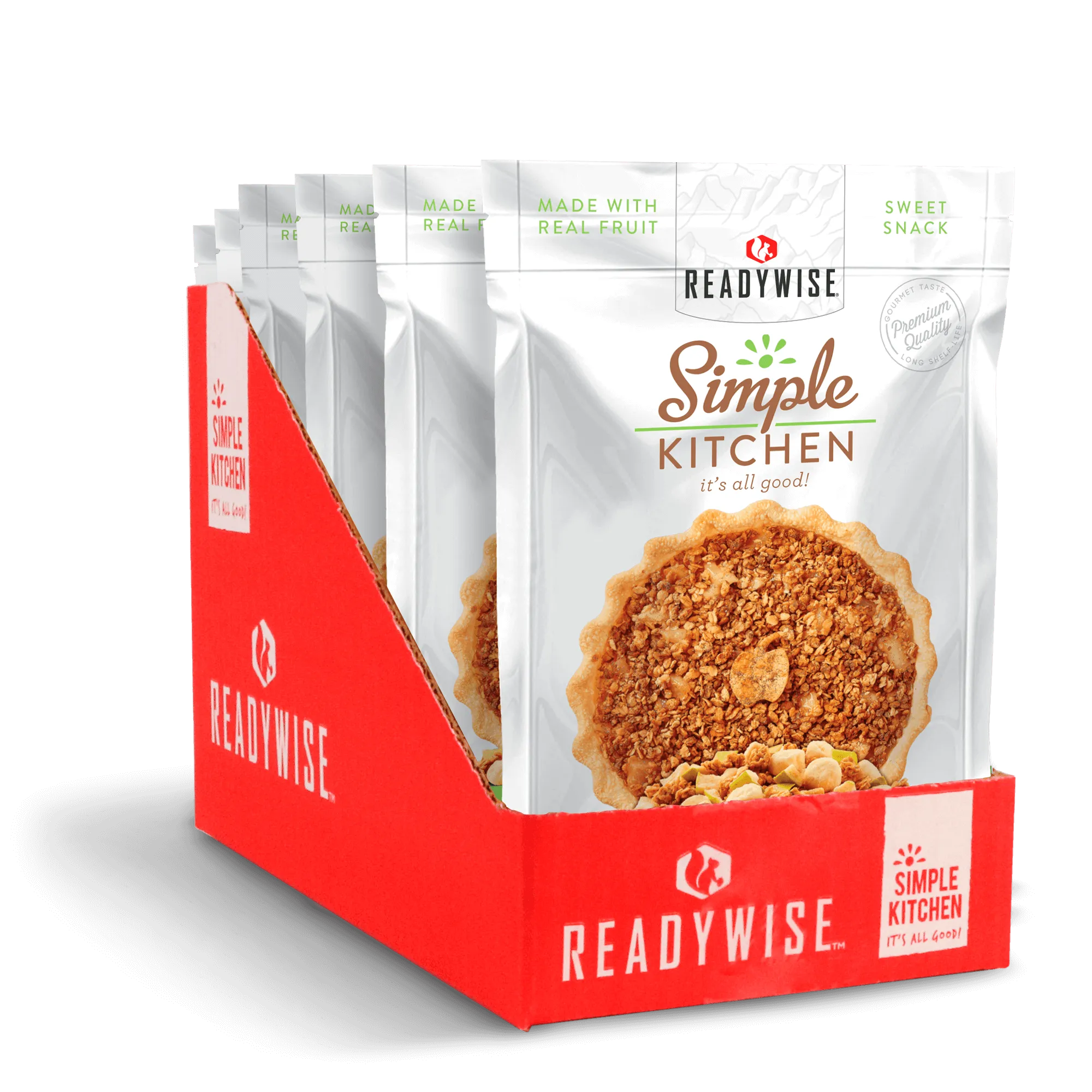 6 CT Case Simple Kitchen Old Fashioned Apple Crisp