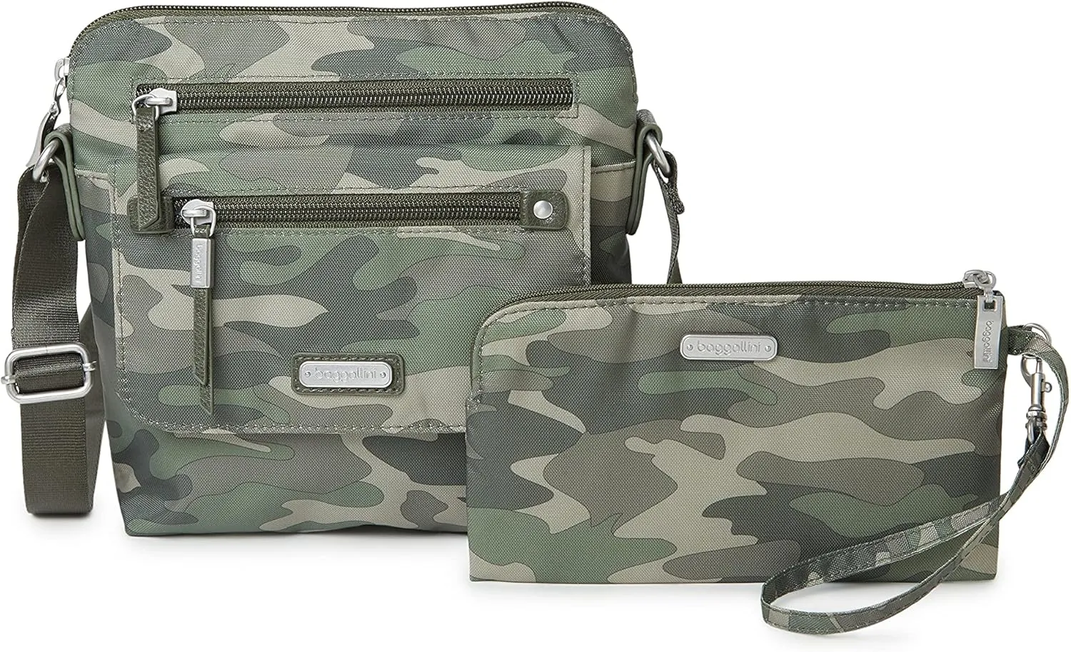 Baggallini Escape Crossbody with RFID Phone Wristlet