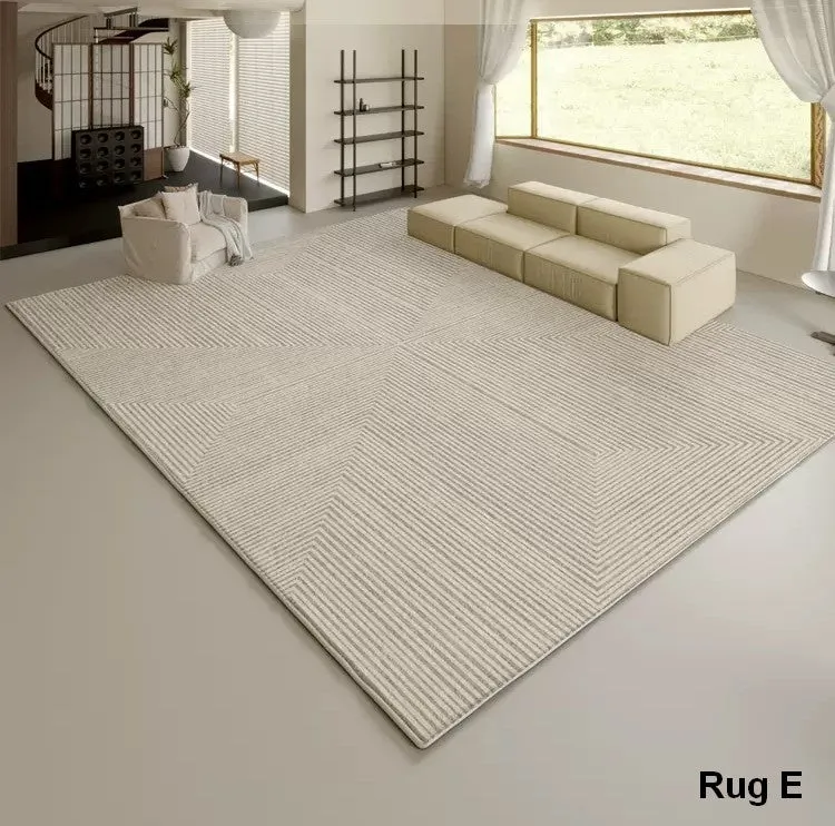 Bedroom Modern Rugs, Modern Living Room Area Rugs, Soft Modern Rugs under Coffee Table, Modern Rugs for Dining Room Table, Geometric Floor Carpets