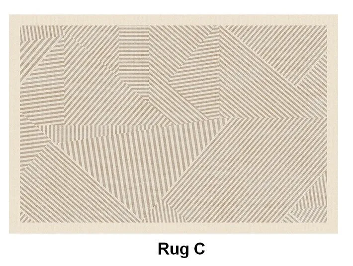 Bedroom Modern Rugs, Modern Living Room Area Rugs, Soft Modern Rugs under Coffee Table, Modern Rugs for Dining Room Table, Geometric Floor Carpets