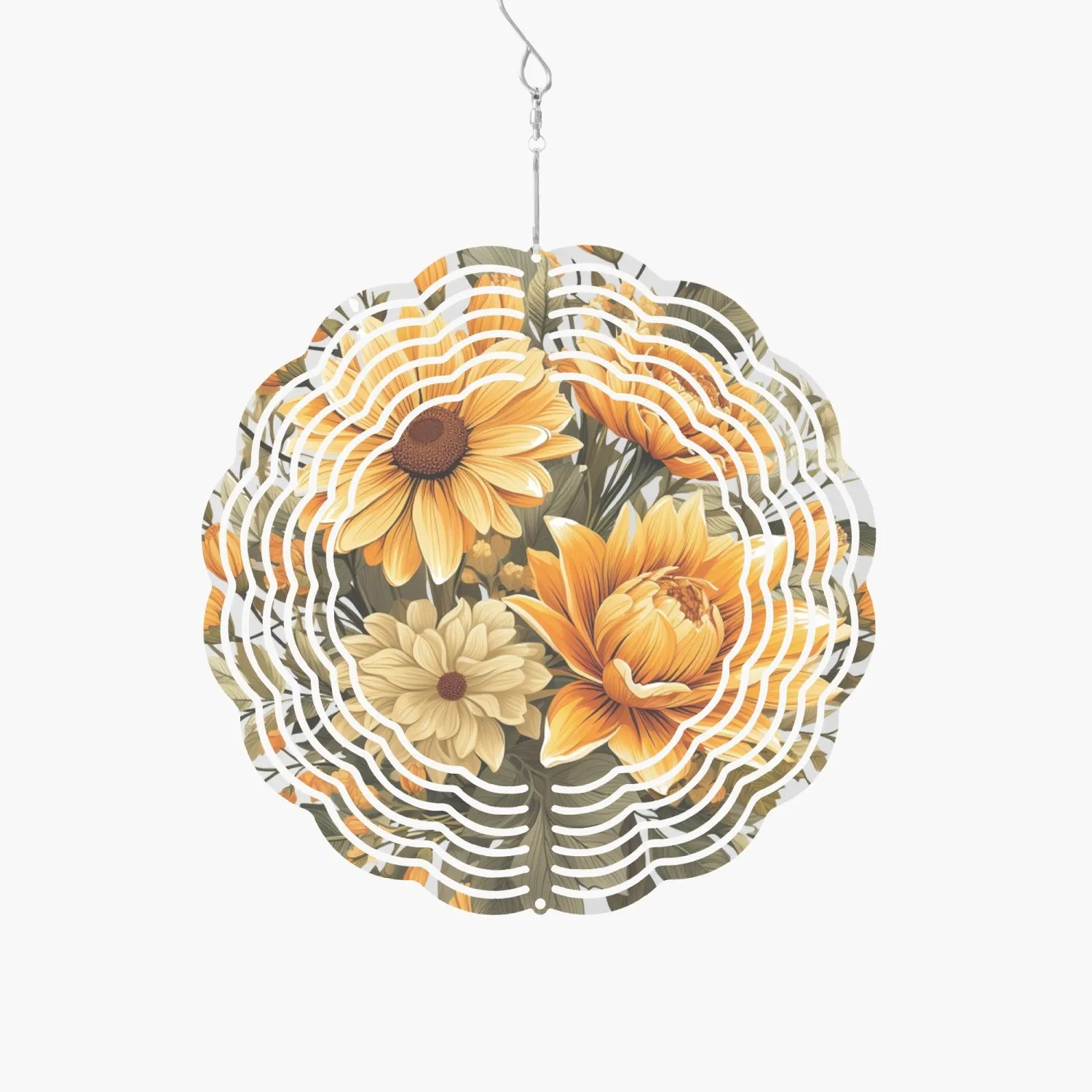Boquet Flower Wind Spinner
