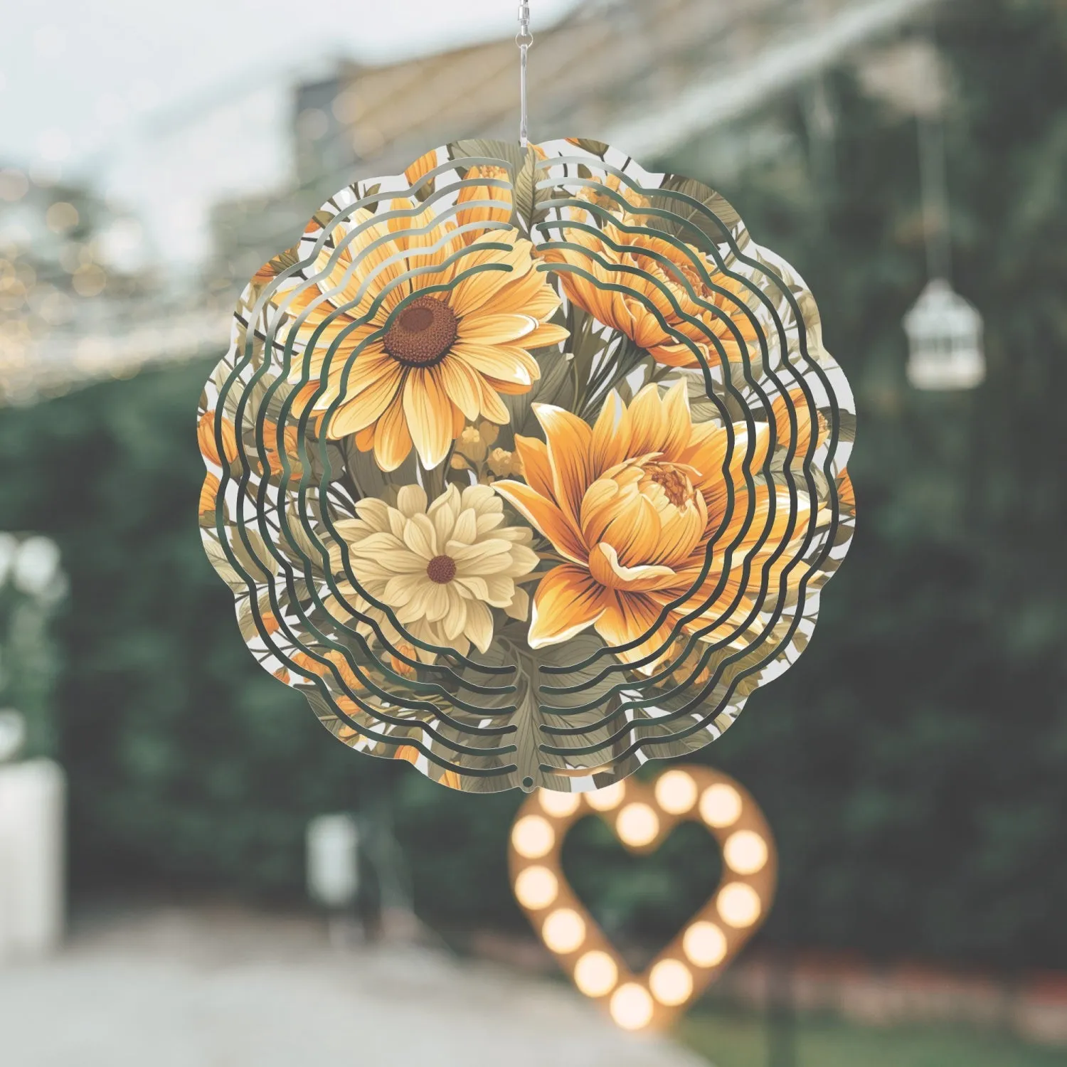 Boquet Flower Wind Spinner