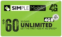 BYOP = Simple Mobile 5 Lines Family $150 Unlimited Everything Plan   5GB Hotspot   5 Sim Card   5 New Number