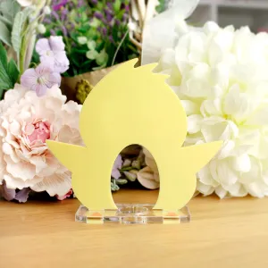 Chick Acrylic Egg Holder and Base