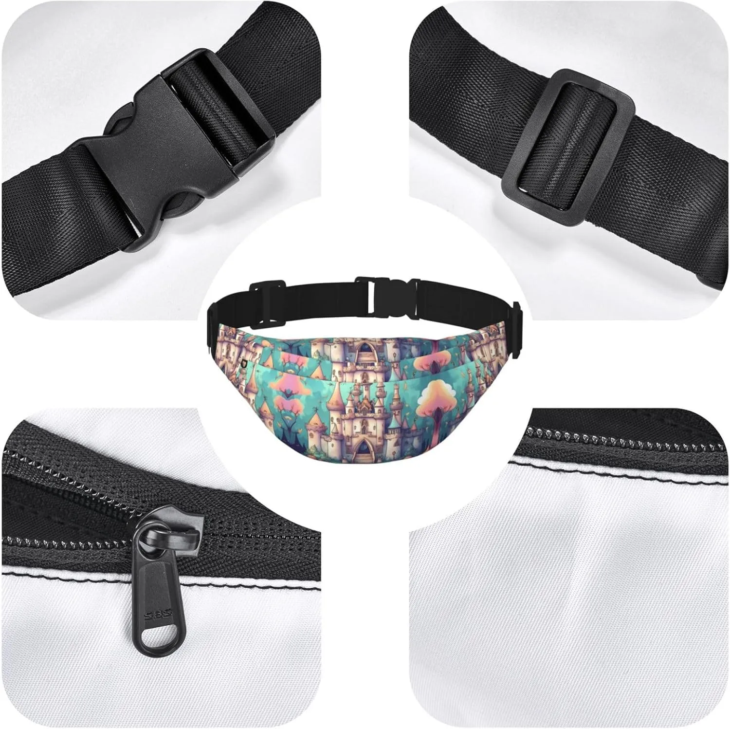 Classical castle Fashion Crossbody Appearance High capacity outdoor with Adjustable Comfortable Work Leisure Versatile