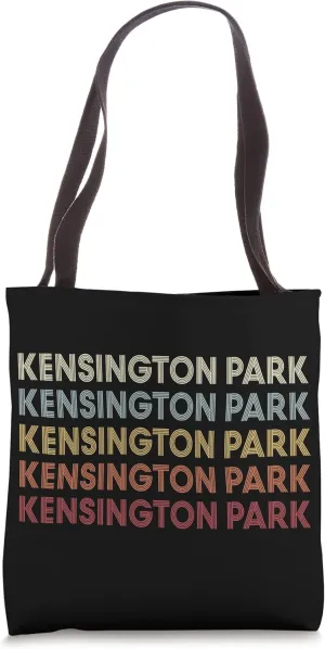Kensington Park Florida Kensington Park FL Retro Vintage Tote Bag