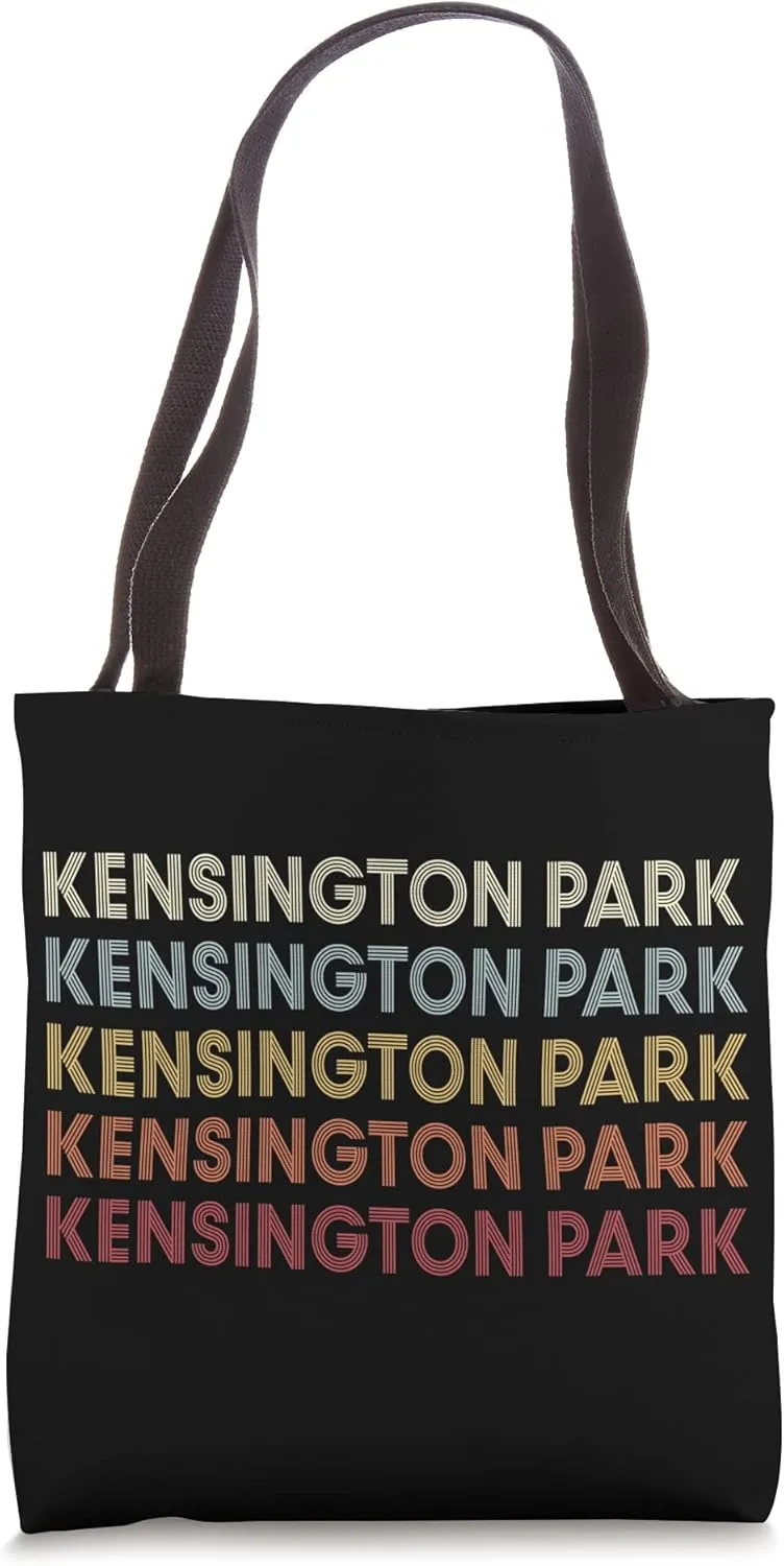 Kensington Park Florida Kensington Park FL Retro Vintage Tote Bag