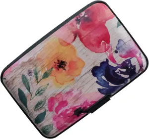 Mini RFID Aluminum Wallet Slim Credit Card Case Business Cards Wallet Metal ID Case Credit Cards Holder for Women Men