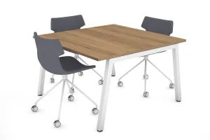Quadro A Legs Modern Boardroom Table [1200L x 1200W]