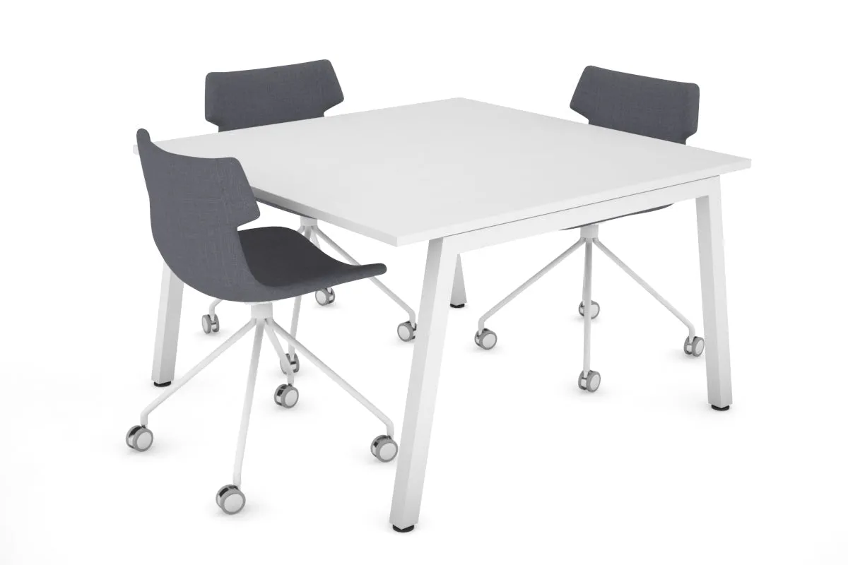 Quadro A Legs Modern Boardroom Table [1200L x 1200W]