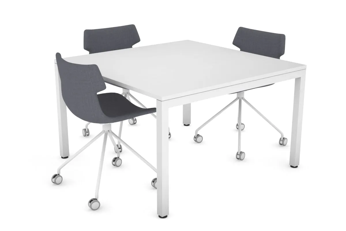 Quadro Square Legs Modern Boardroom Table [1200L x 1200W]
