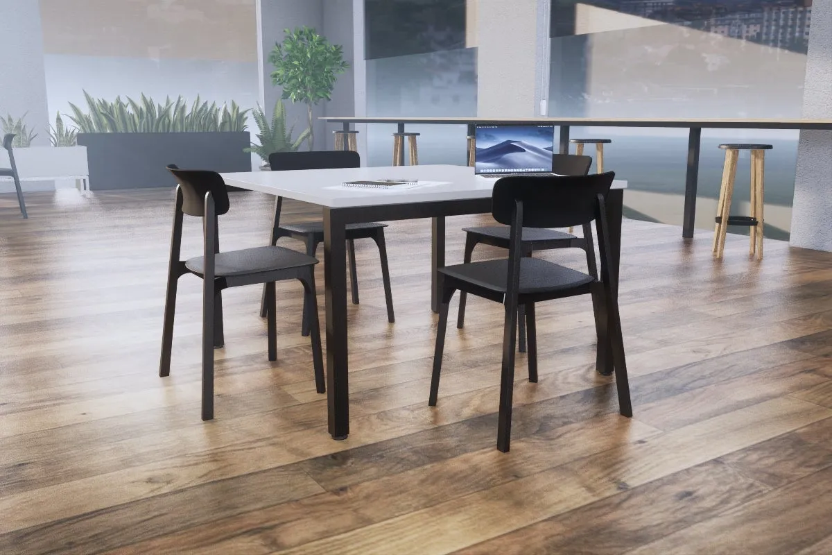 Quadro Square Legs Modern Boardroom Table [1200L x 1200W]