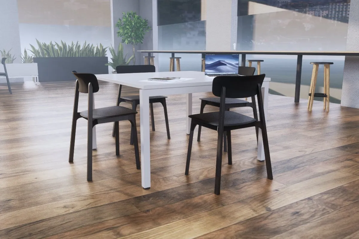 Quadro Square Legs Modern Boardroom Table [1200L x 1200W]