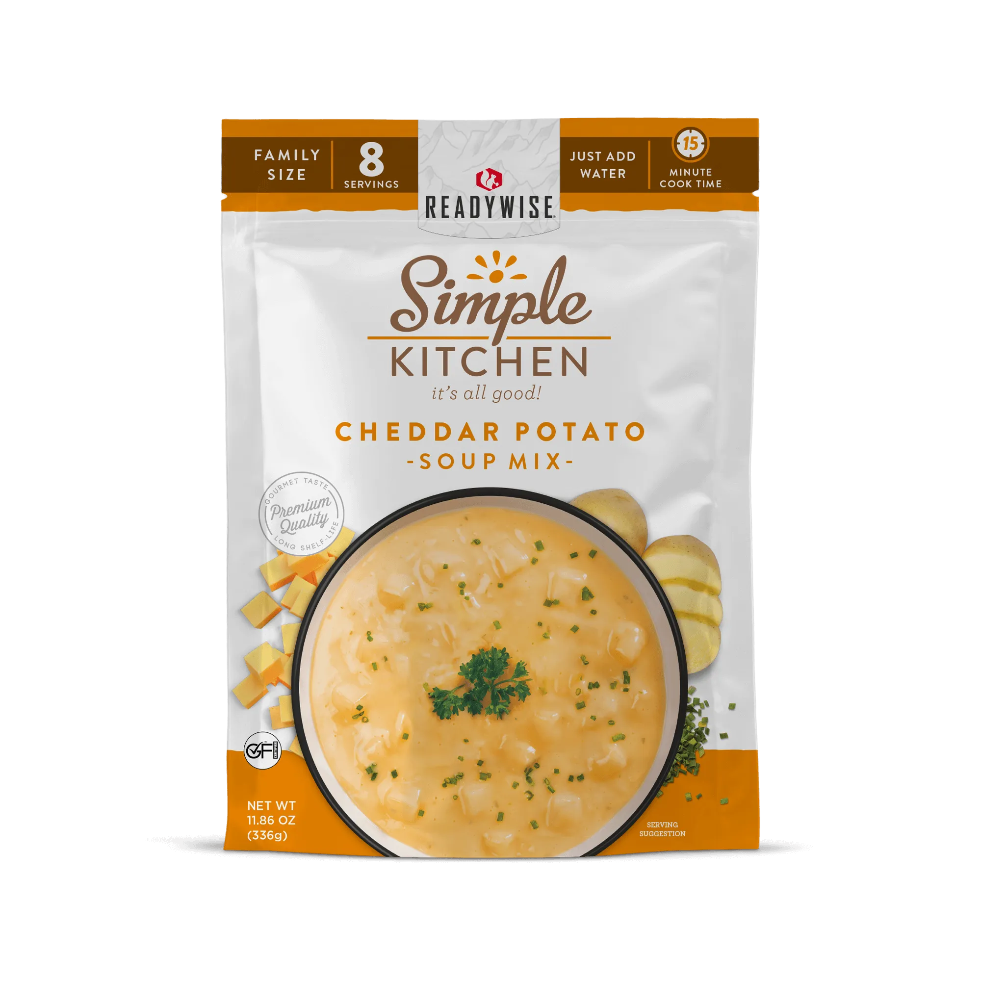 Simple Kitchen Soup Favorites Variety Pack (4 count, 8-Servings per Pouch)