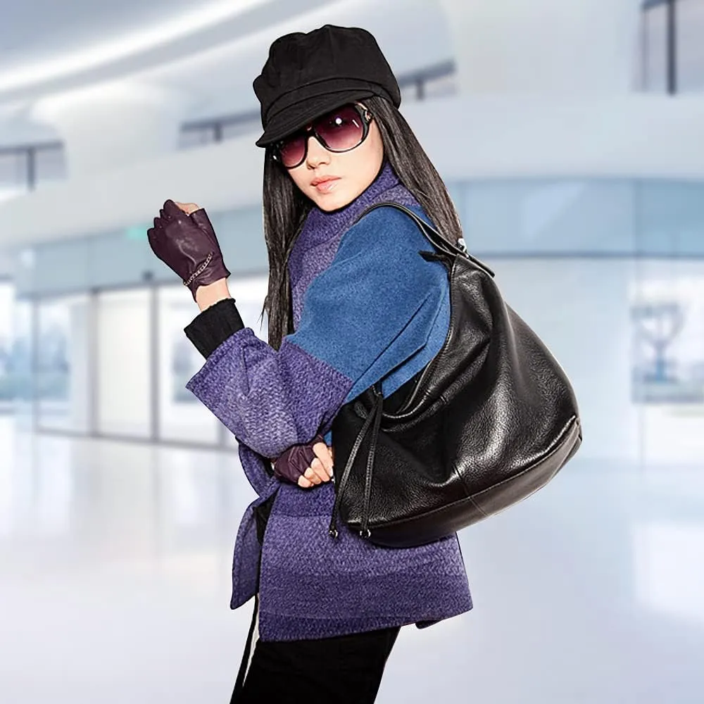 zency 6 Colors Fashion 100% Real Genuine Leather Women Shoulder Bag Handbag Lady Casual Tote